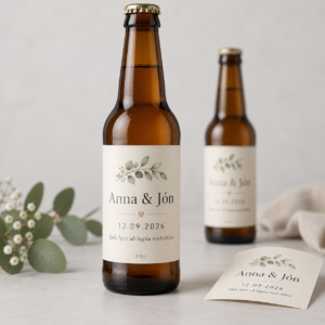 Bjór límmiðar 0,33ml