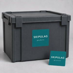 Límmiðar með extra sterku lími - Ferningur