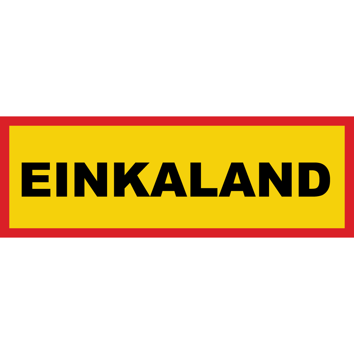 Einkaland