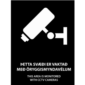 CCTV svart