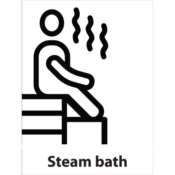 Steam Room - Hvítt